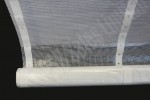 Scaffold Sheeting Clear/White Plastic Sheeting 2m x 45m