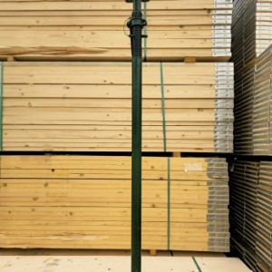 Acrow Adjustable Prop Green Painted Size 1