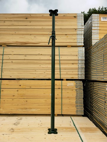 Acrow Adjustable Prop Green Painted Size 2