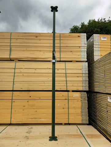 Acrow Adjustable Prop Green Painted Size 3