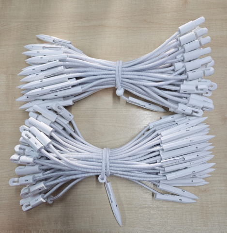 Flexi Toggle Ties / Bungee Ties (Pack of 100) | Scaffold Sheeting Fixings